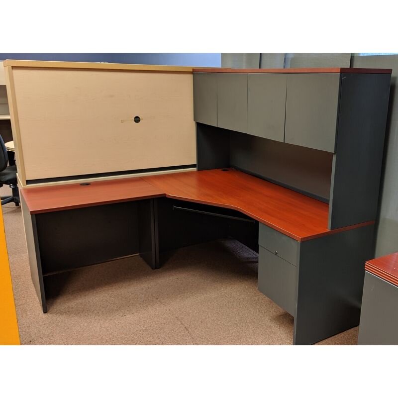 Groupe Lacasse Concept 400e Corner Units Map Office Furniture