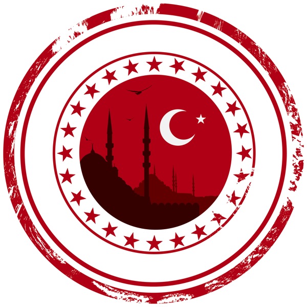 Turkey Rubber Stamp