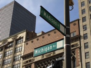 Chicago Street Sign