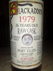 Port Ellen 1979 Blackadder Raw Cask