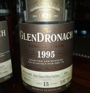 GlenDronach 1995 15 YO Single Cask