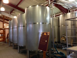 SLYRS - the Bavarian Distillery - fermentation tanks