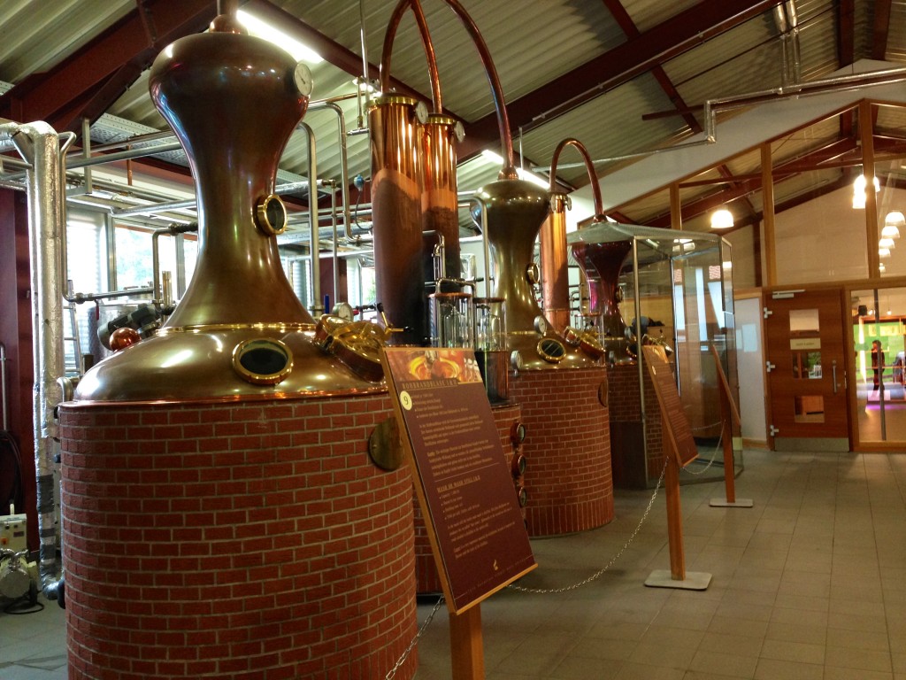 SLYRS - the Bavarian Distillery - stills