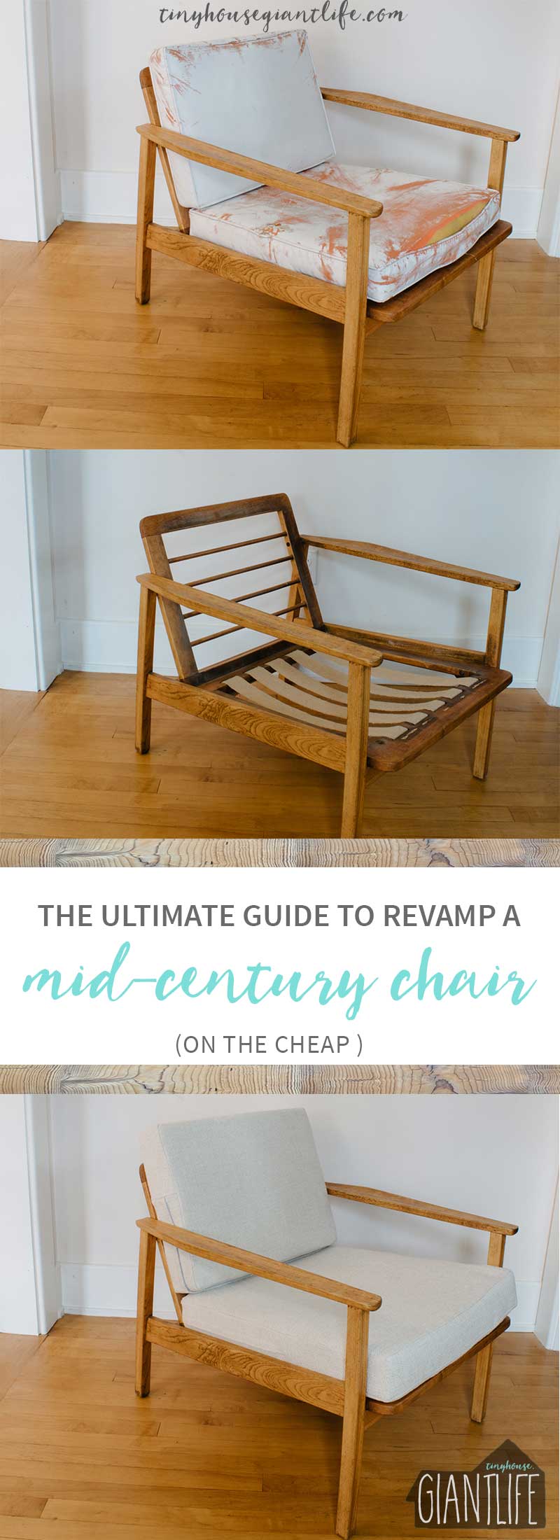 The Ultimate Guide To Revamp A Mid Century Chair On The Cheap
