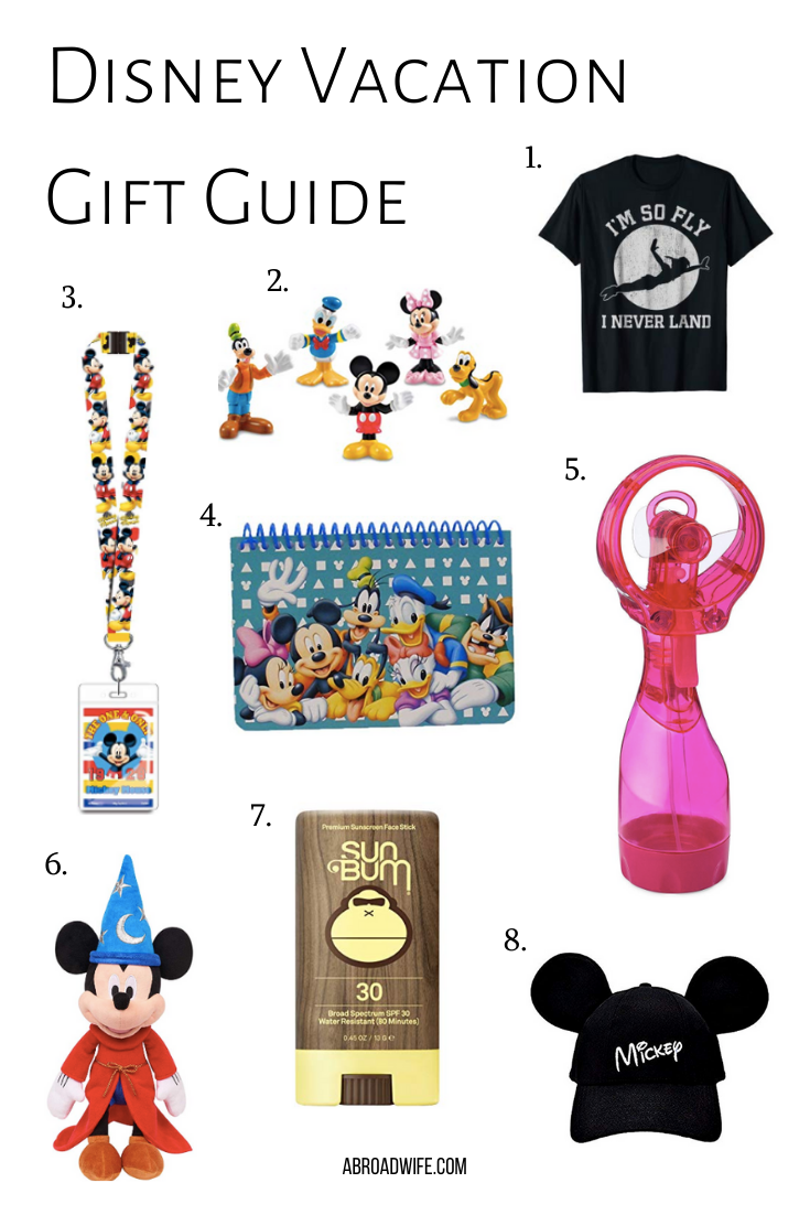 Disney Vacation Gift Guide — Abroad Wife-Familly Travel