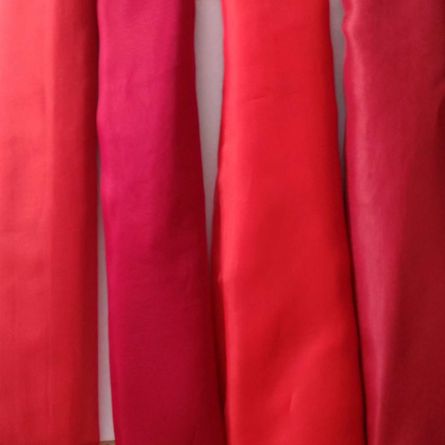 100 silk organza fabric shades of orange by the yard free shipping —