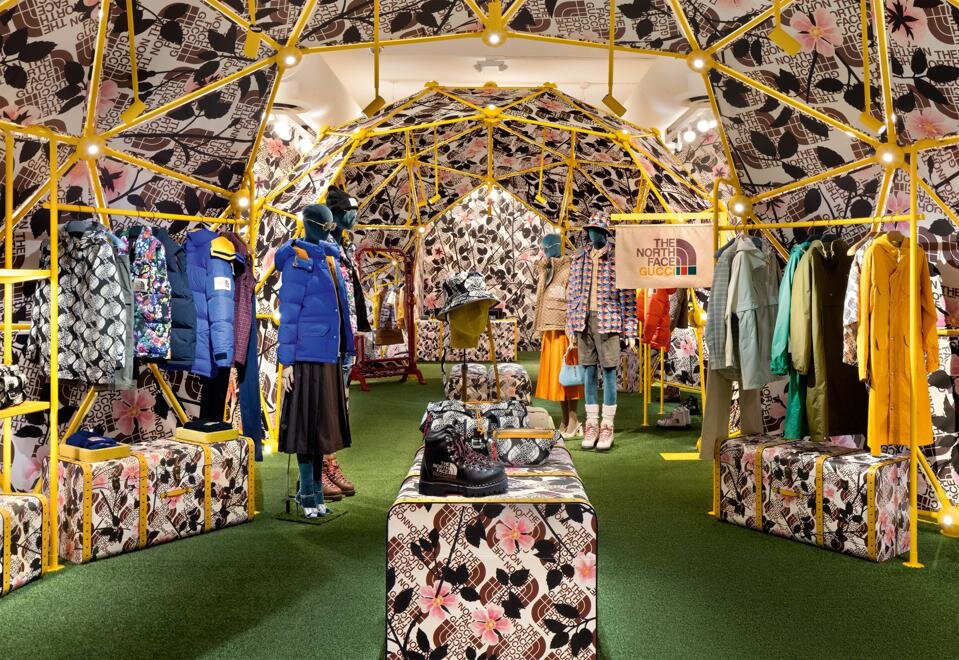 the north face pop up store
