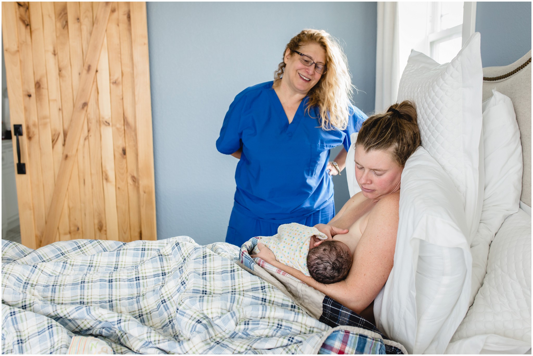 Colorado midwife home birth in Parker
