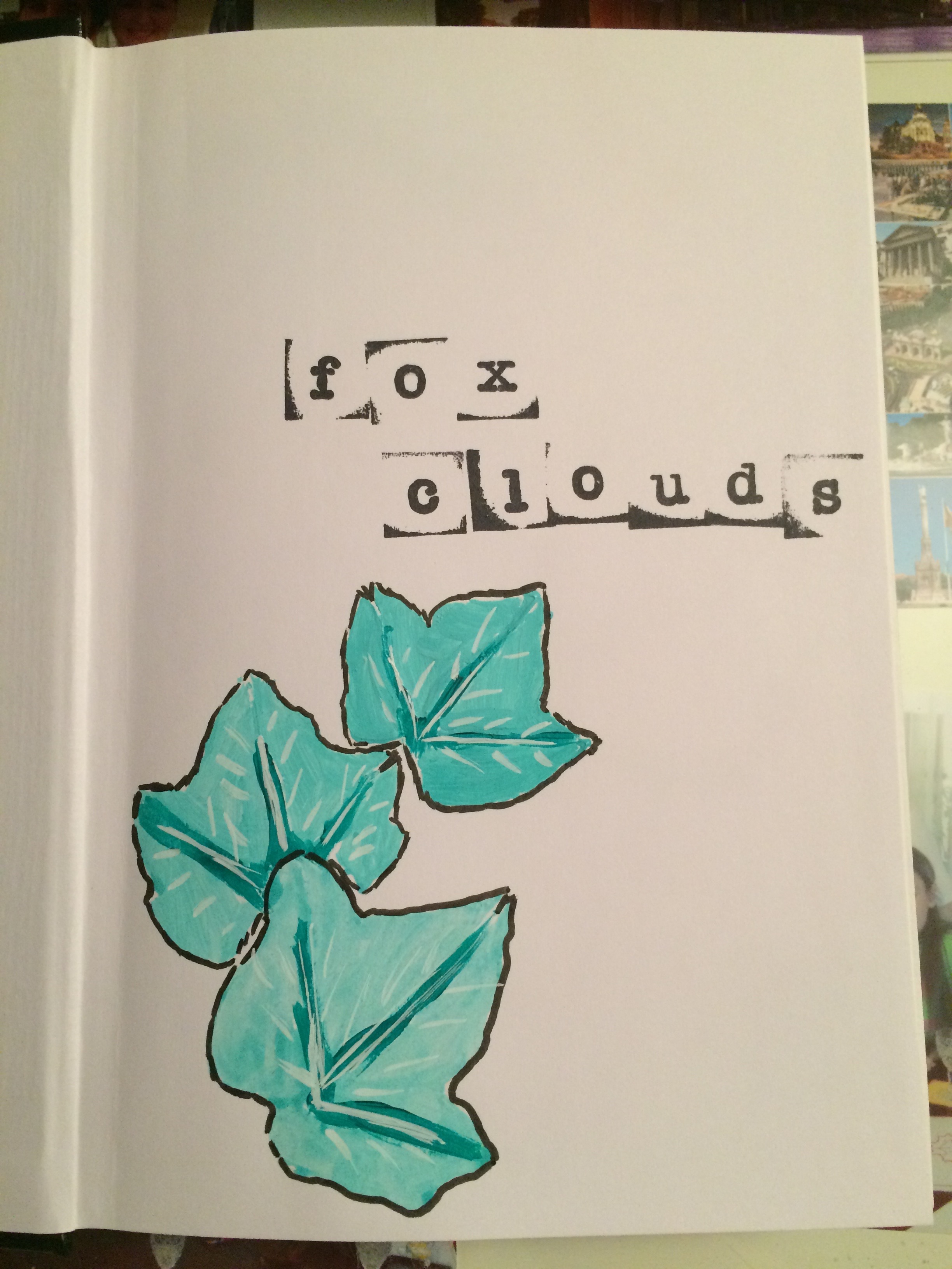 acrylic paint — foxclouds — Foxclouds