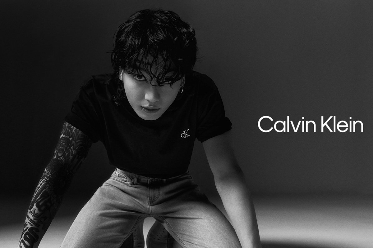 Jung Kook Levels Up In Calvin Klein Hero Tees And Denim — SSI Life