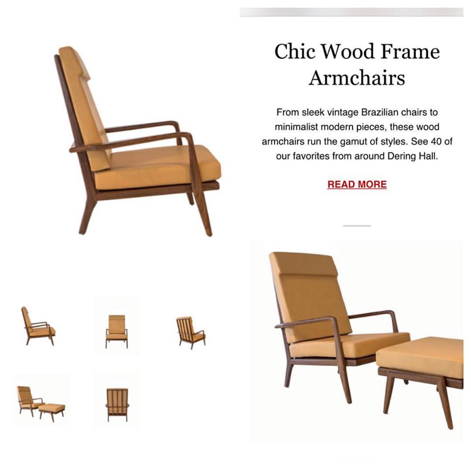 smilow furniture high back rail chair for dering hall
