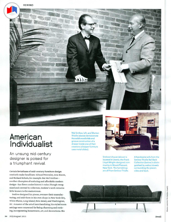 Dwell Magazine July 2013 American Indiv