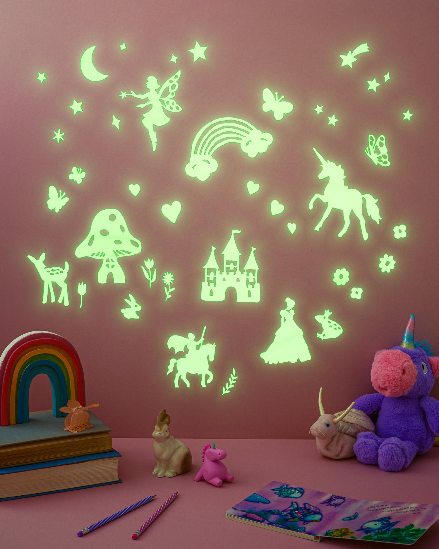Fairy Tales Glow in the Dark Wall Stickers — Gloplay