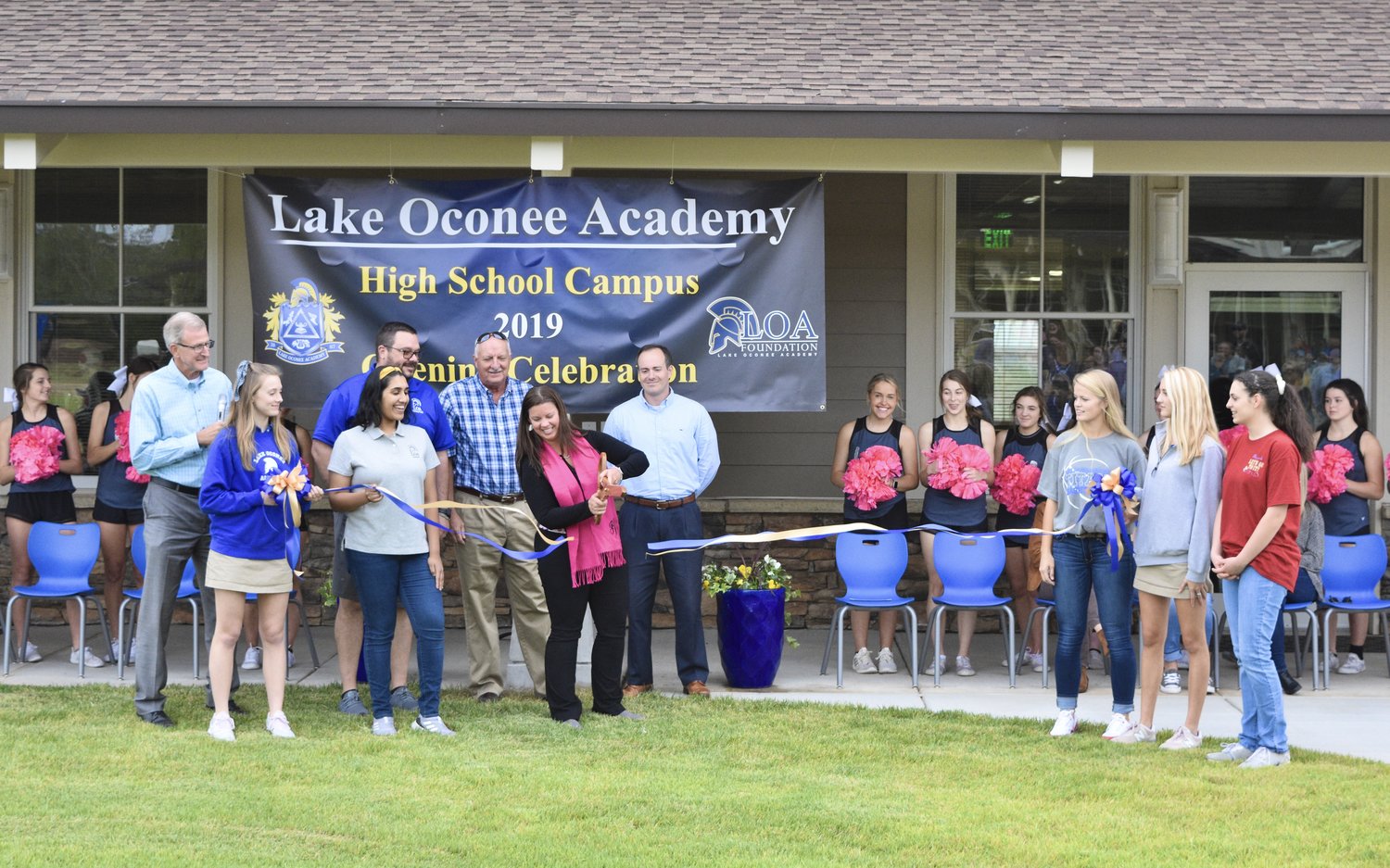 LAKE OCONEE ACADEMY OFFICIALLY OPENS NEW HIGH SCHOOL CAMPUS — Lake