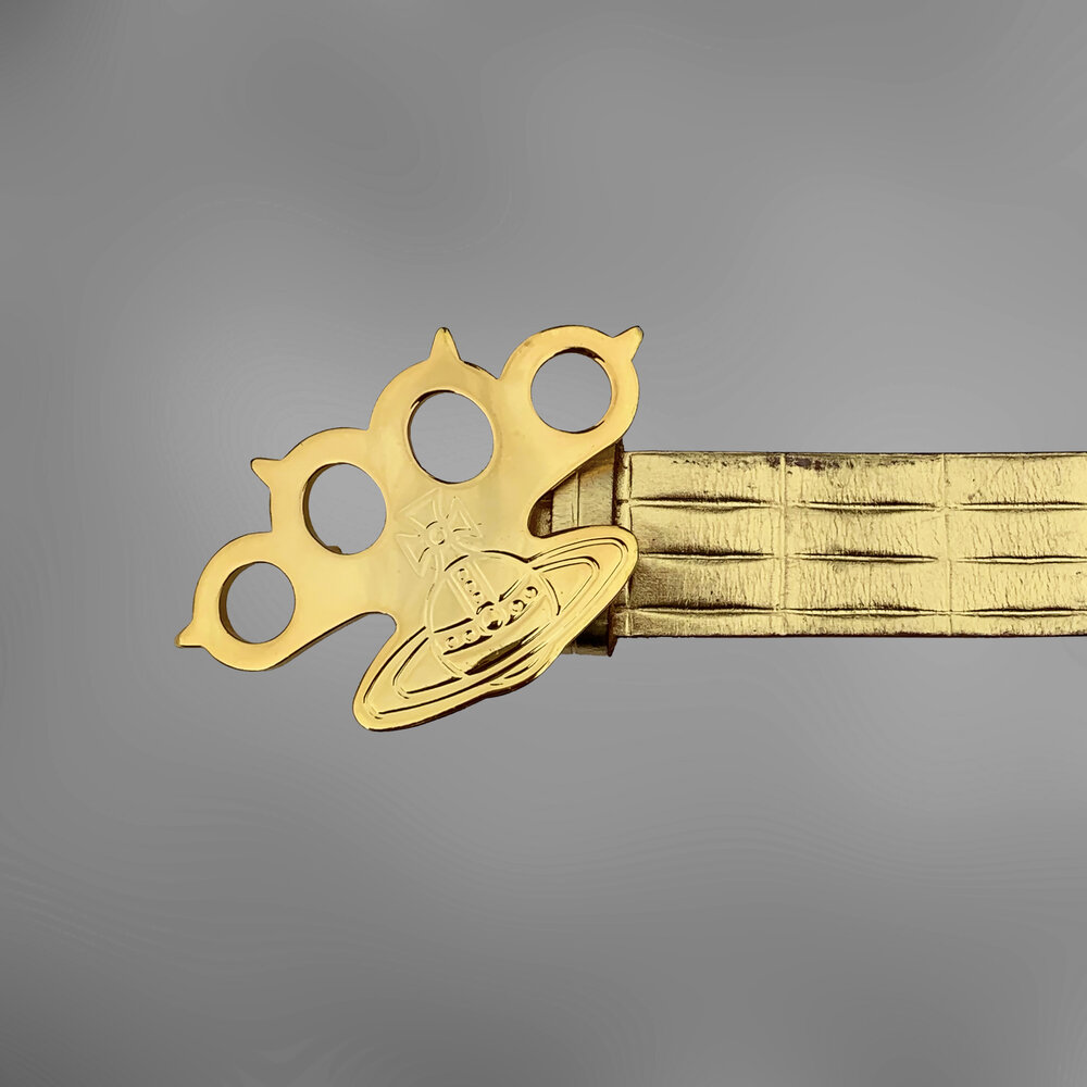 Vivienne Westwood Brass Knuckle Belt — sickboyarchive