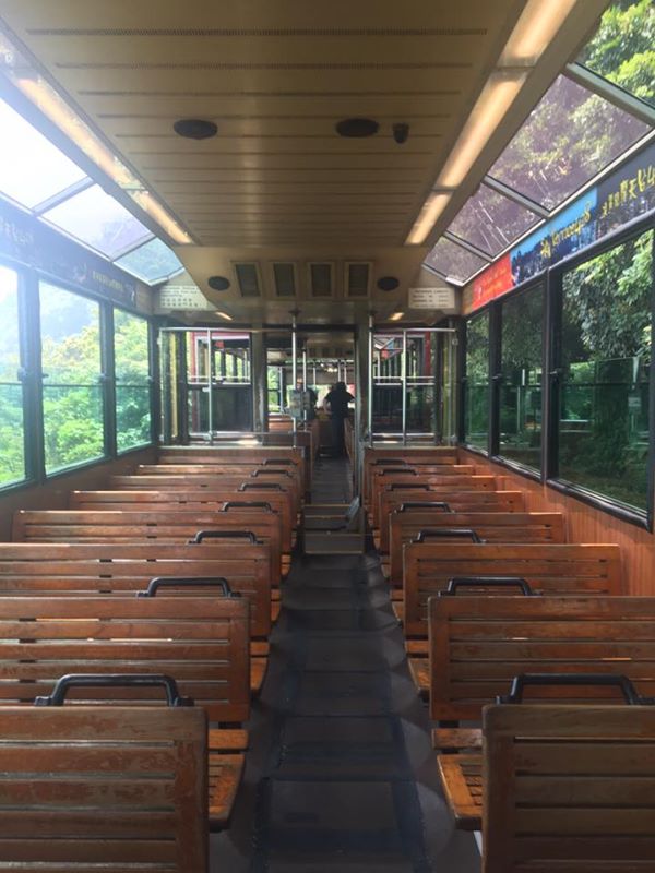 The Peak Tram on a private tour of Hong Kong