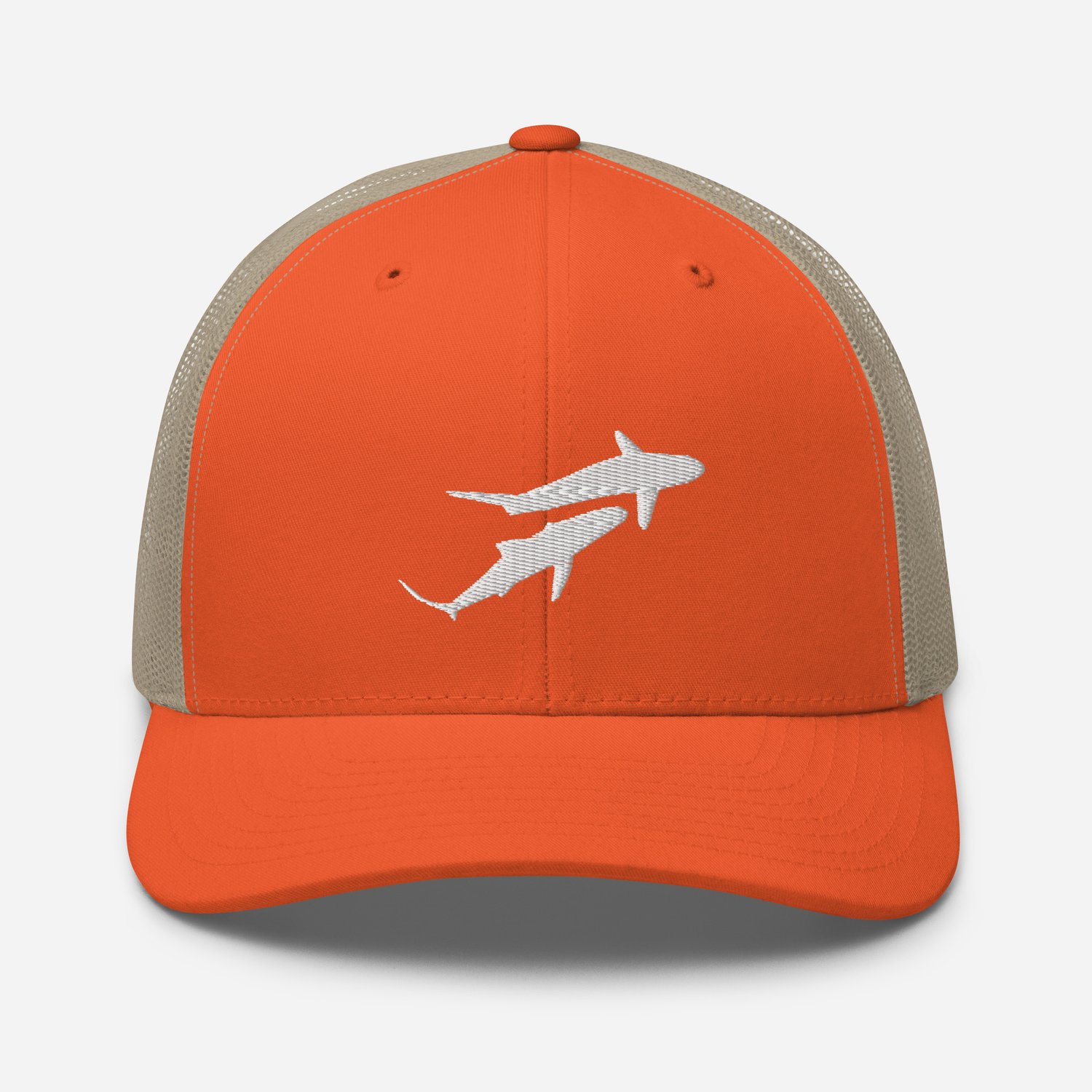 Trucker Cap - — Saving Orange/Khaki Blue the