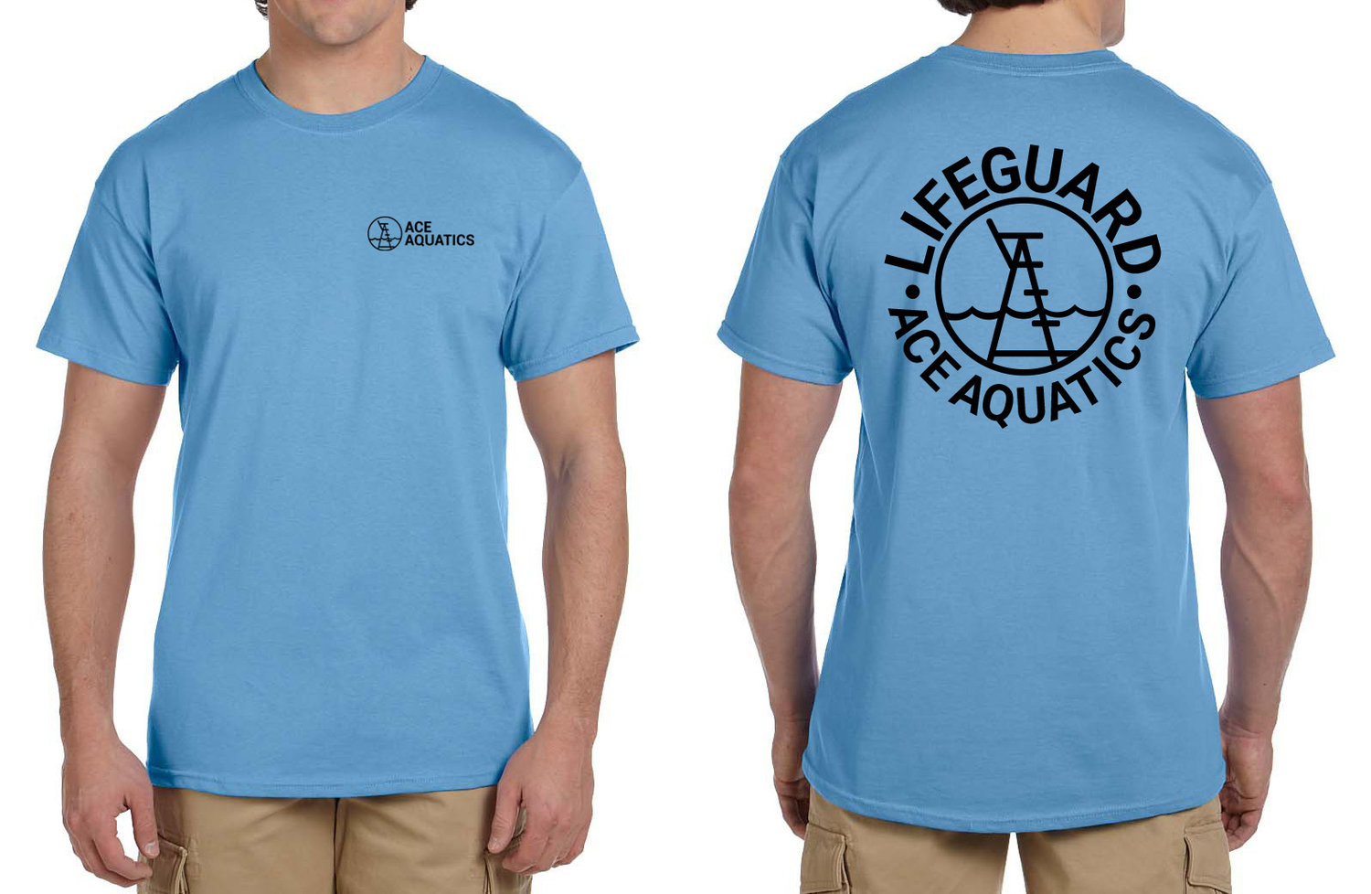 Men's Lifeguard T-Shirt Ace Aquatics