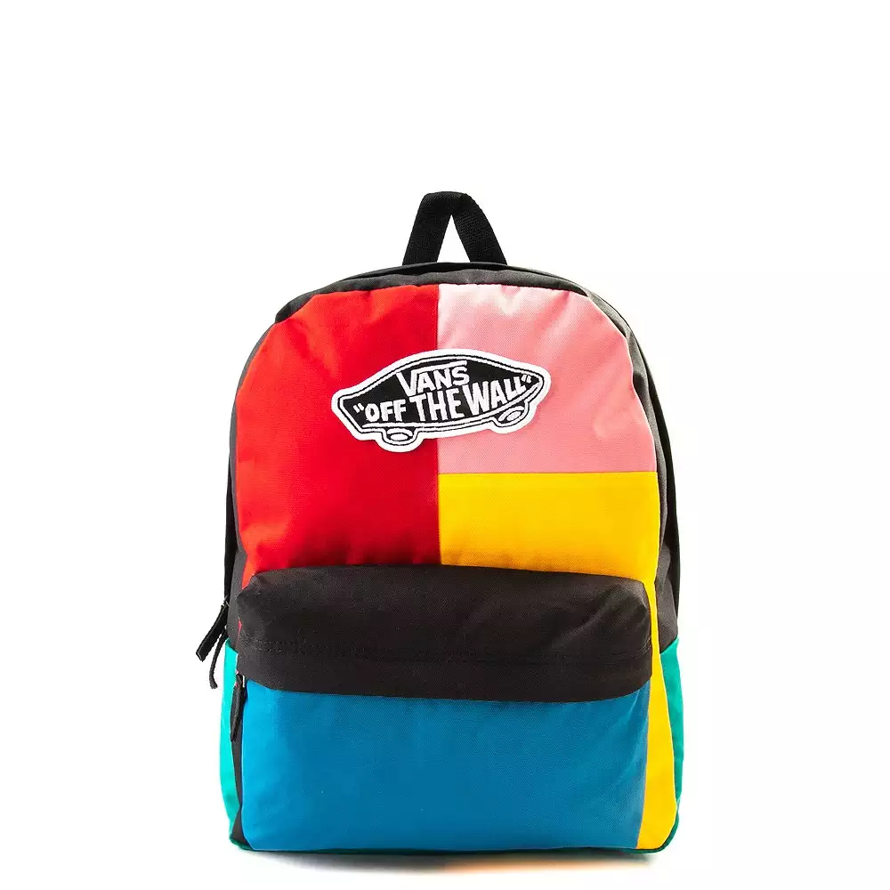 vans realm colorblock backpack 