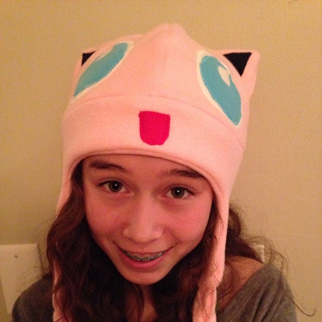 Pokemon hat for Zoe #pokemon #jigglypuff