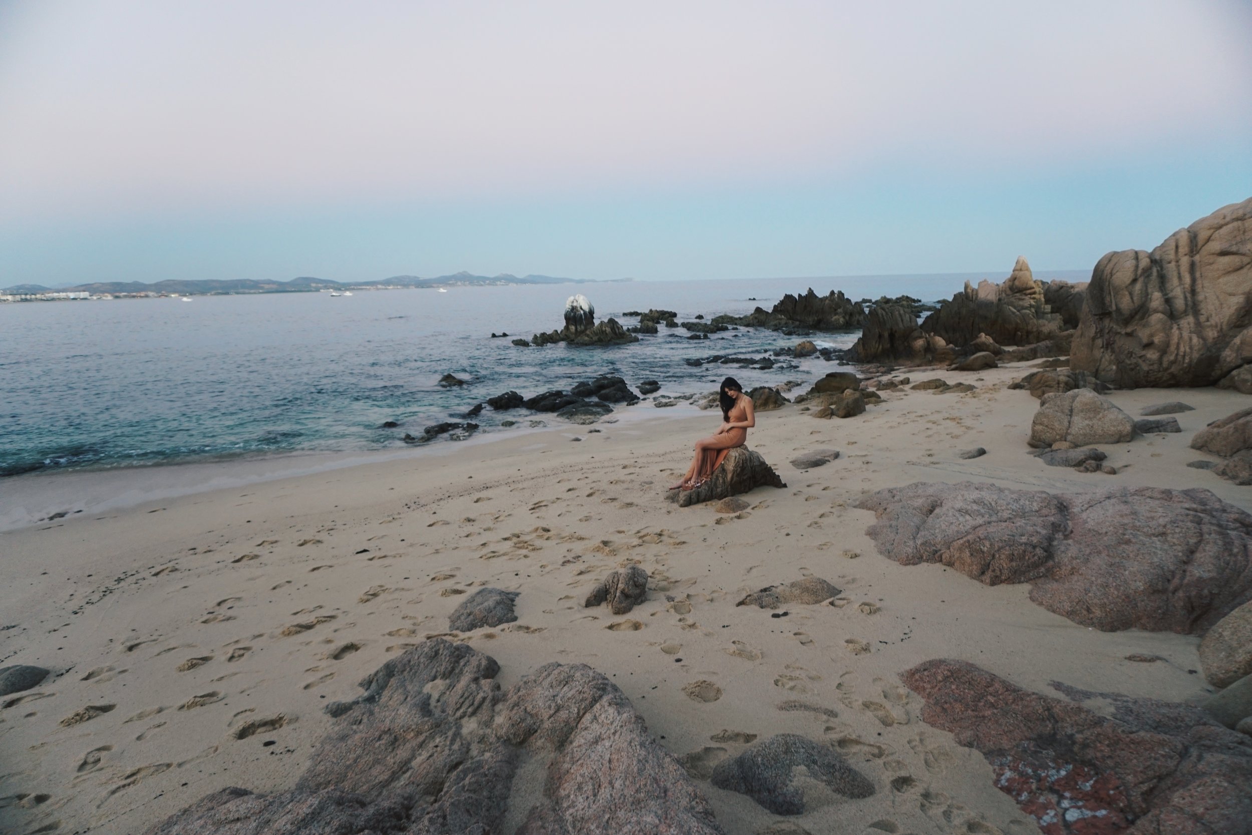 Sunset at the One and Only Palmilla with Julia Friedman.