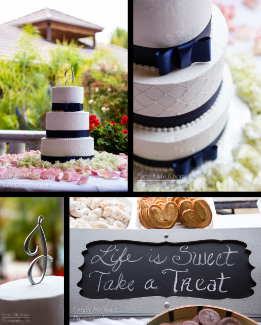 temecula private estate mansion wedding reception cake