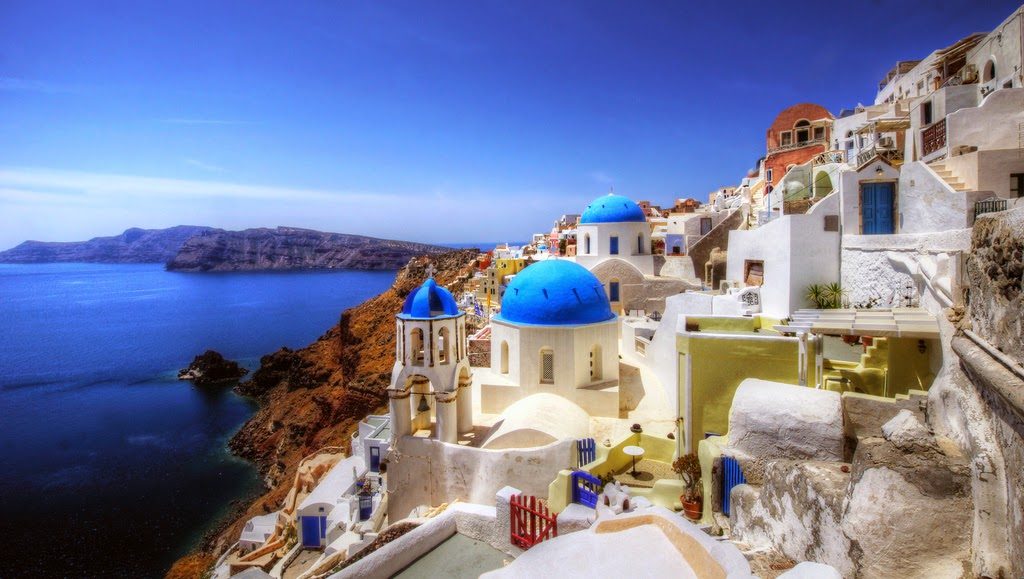 The Greek Isles are always popular - I had clients in Mykonos, Santorini and Crete. 