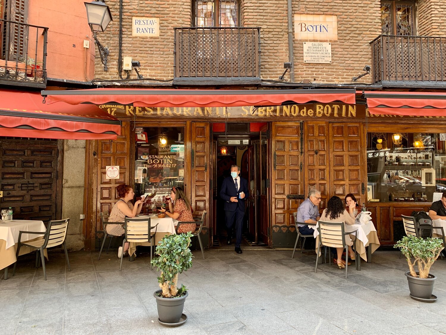 Peaje Descarte Dato Discover Botin: Madrid's Oldest Restaurant — Walk and Eat Spain