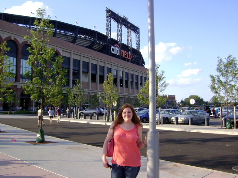 Me outside Citifield before the big show