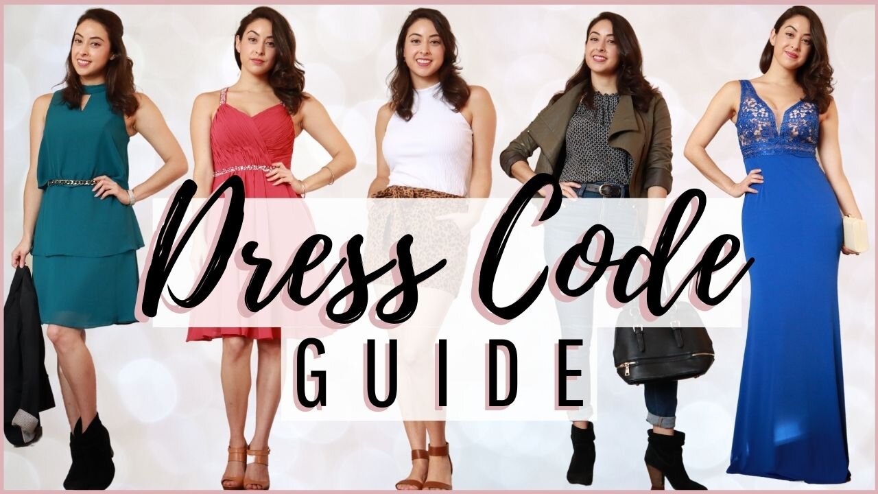 poll camera Eco friendly The 5 Most Common Dress Codes for Women, Explained! — Approximately Right