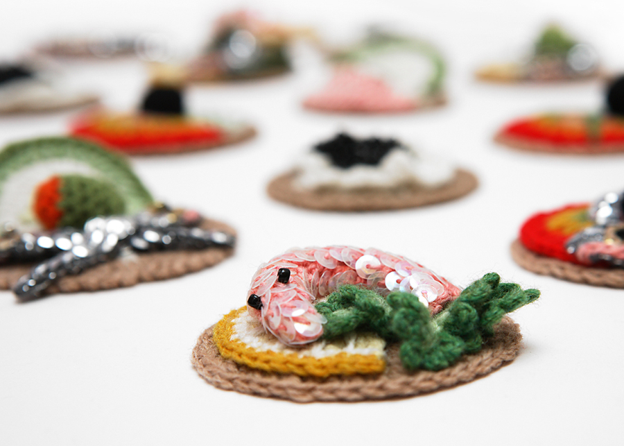 Kate Jenkins Crochet Food | Dine X Design