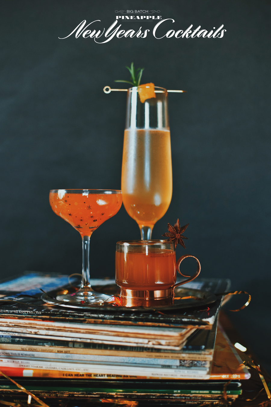 New Years Cocktails | Dine X Design