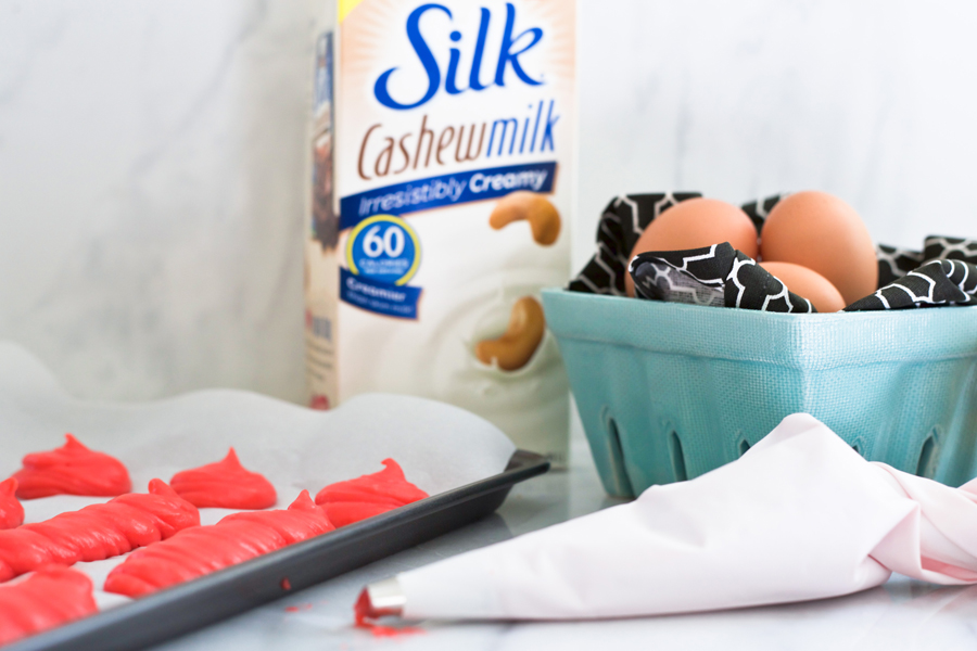 Red Velvet Eclairs | Silk Cashew Milk Recipe | Dine X Design