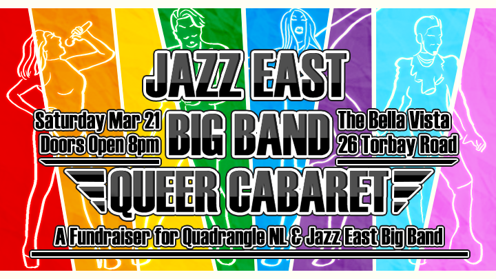 Jazz East Big Band Queer Cabaret! — Quadrangle
