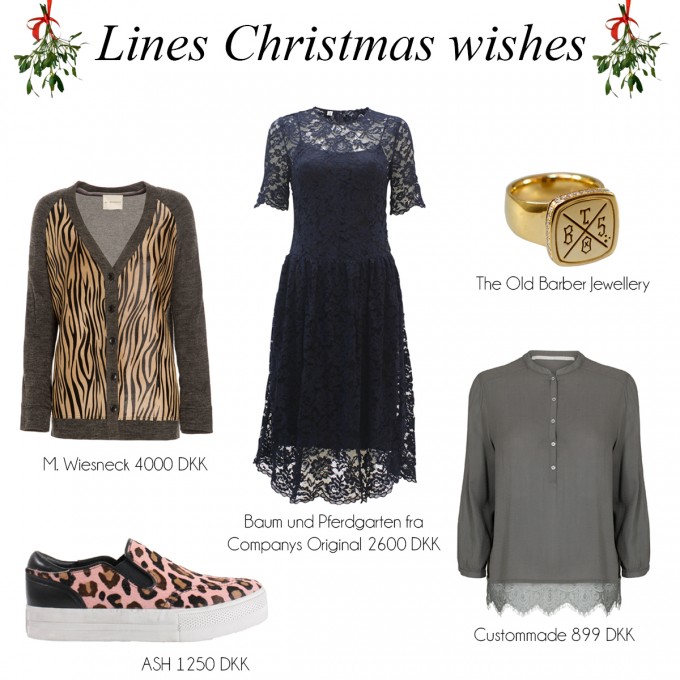 Christmas wishes Line