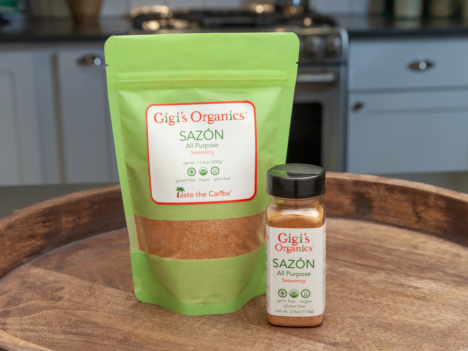 Sazón All Purpose Seasoning 4oz Bottle and Pouch — Gigi's Organics