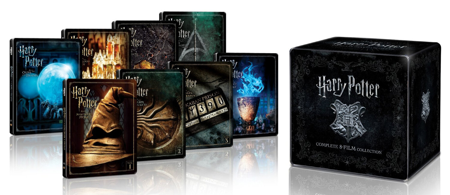 MAJ le 02/01 Coffret Harry Potter 1 à 7  Edition Limitée 4K Édition  Steelbook Dark Arts - Steelbook Jeux Vidéo