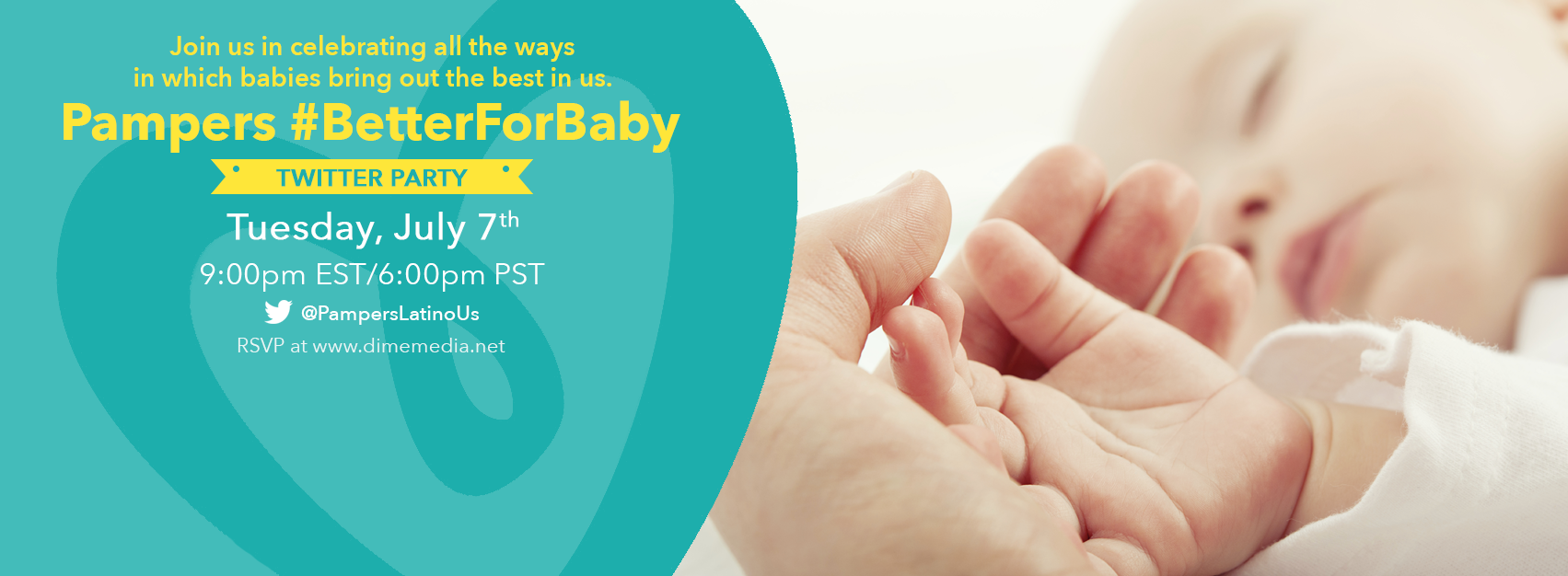 Pampers #BetterForBaby Twitter Party Invite_B