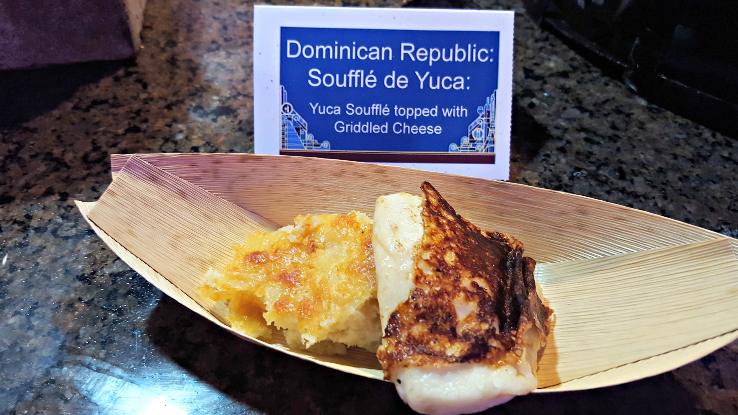 Souffle de Yuca with Grilled Cheese