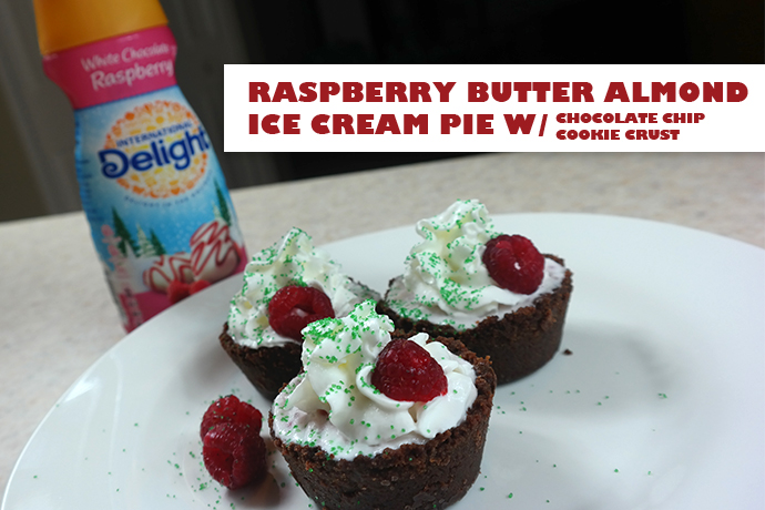 Raspberry-Butter-Almond-Ice-Cream-Pie
