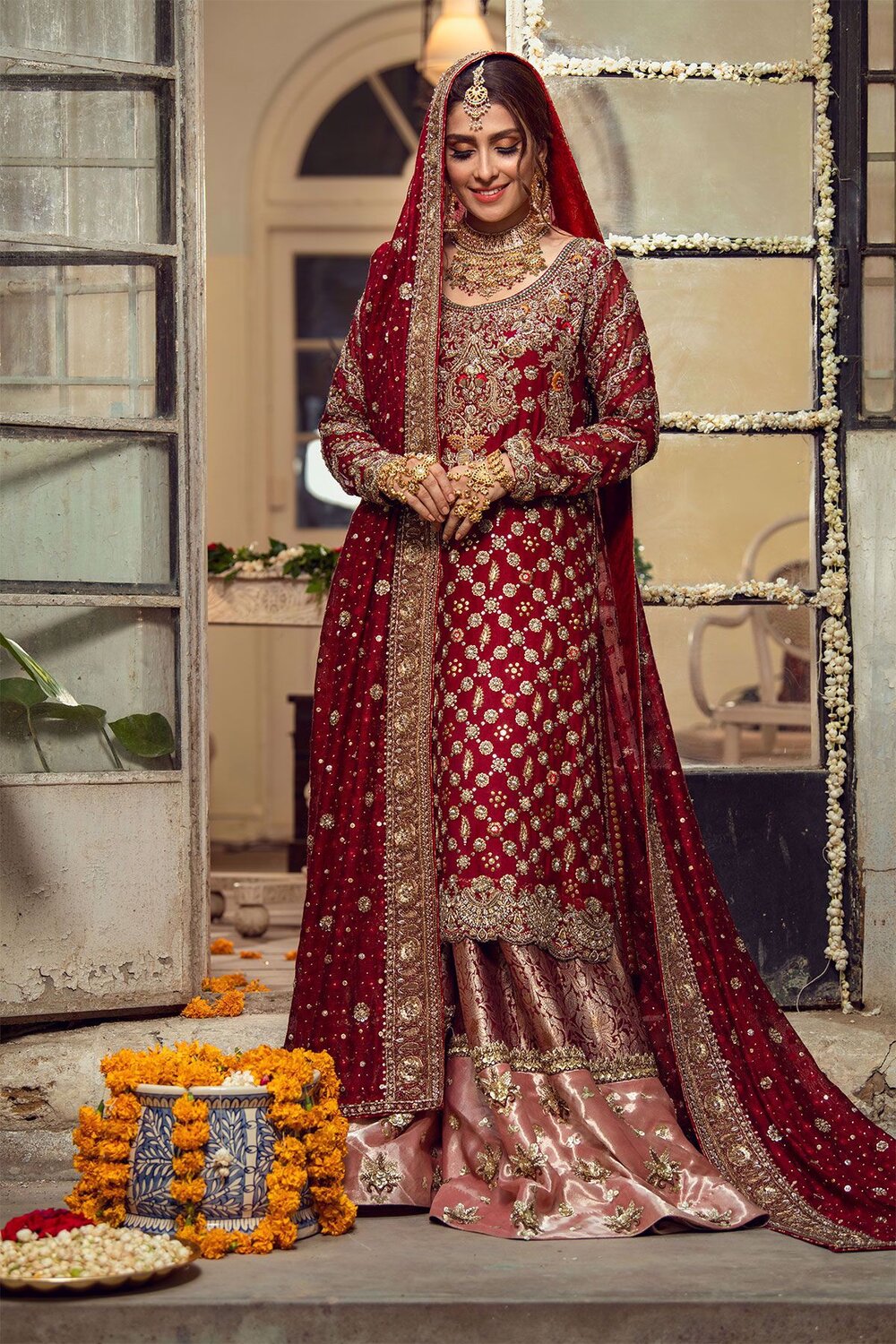 Salwar Kameez Style Lehenga Bridal Wedding Lehenga suit Wedding Wear Dress 