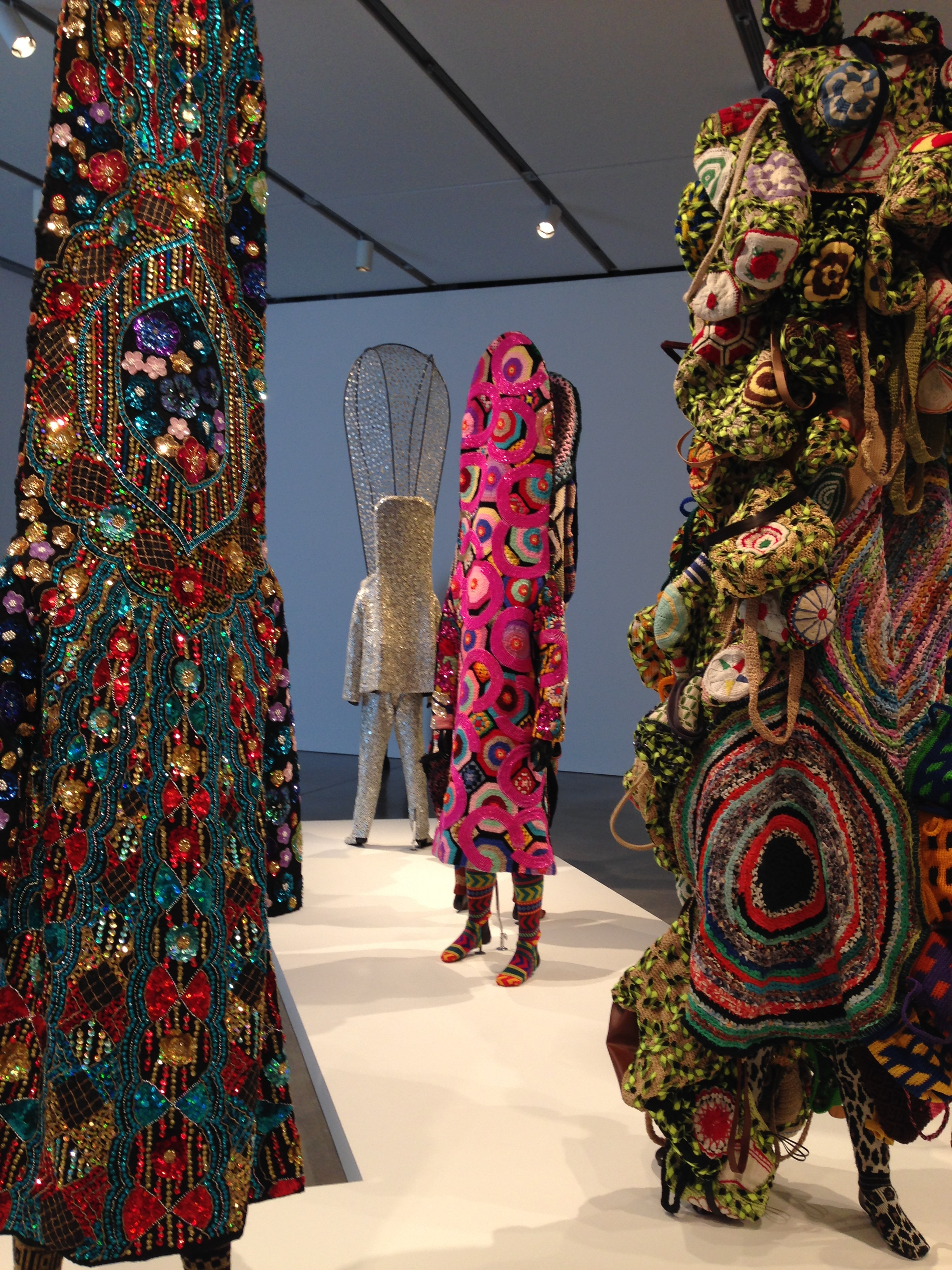 Definitely art: soundsuits by Nick Cave, photographed by Alicia Aho.