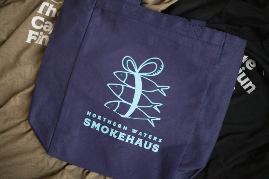 smokehaus tote bag