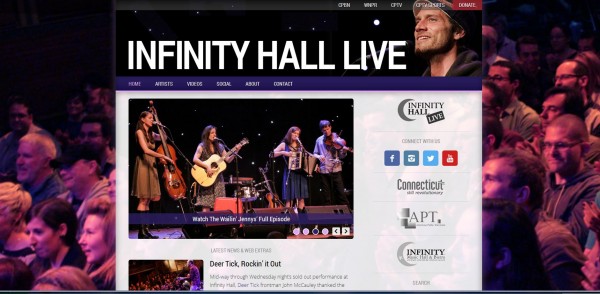 infinity hall website