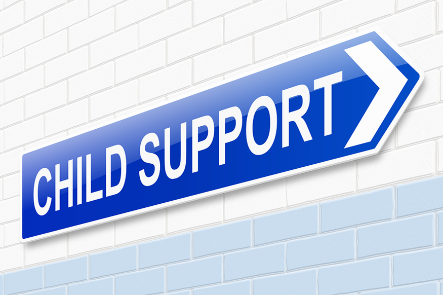 child support wall