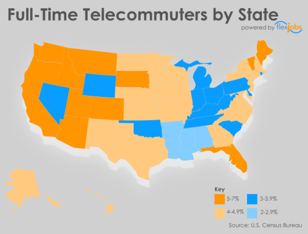 Full-Time-Telecommuters-by-State-by-FlexJobs-2015