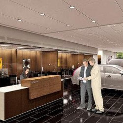 Cadillac proposed sales floor