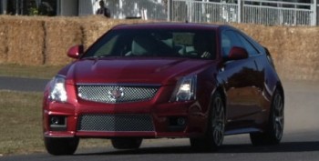 MotorTrend CTS-V Coupe at Goodwood