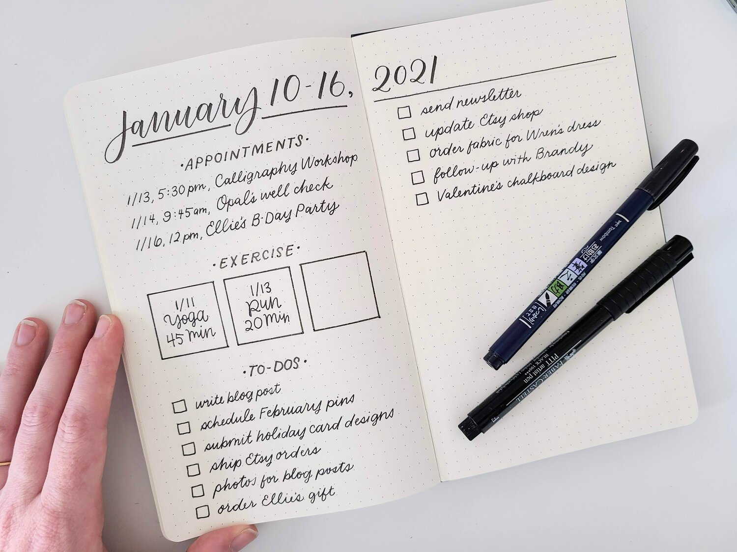 Everything you need to know about bullet journals