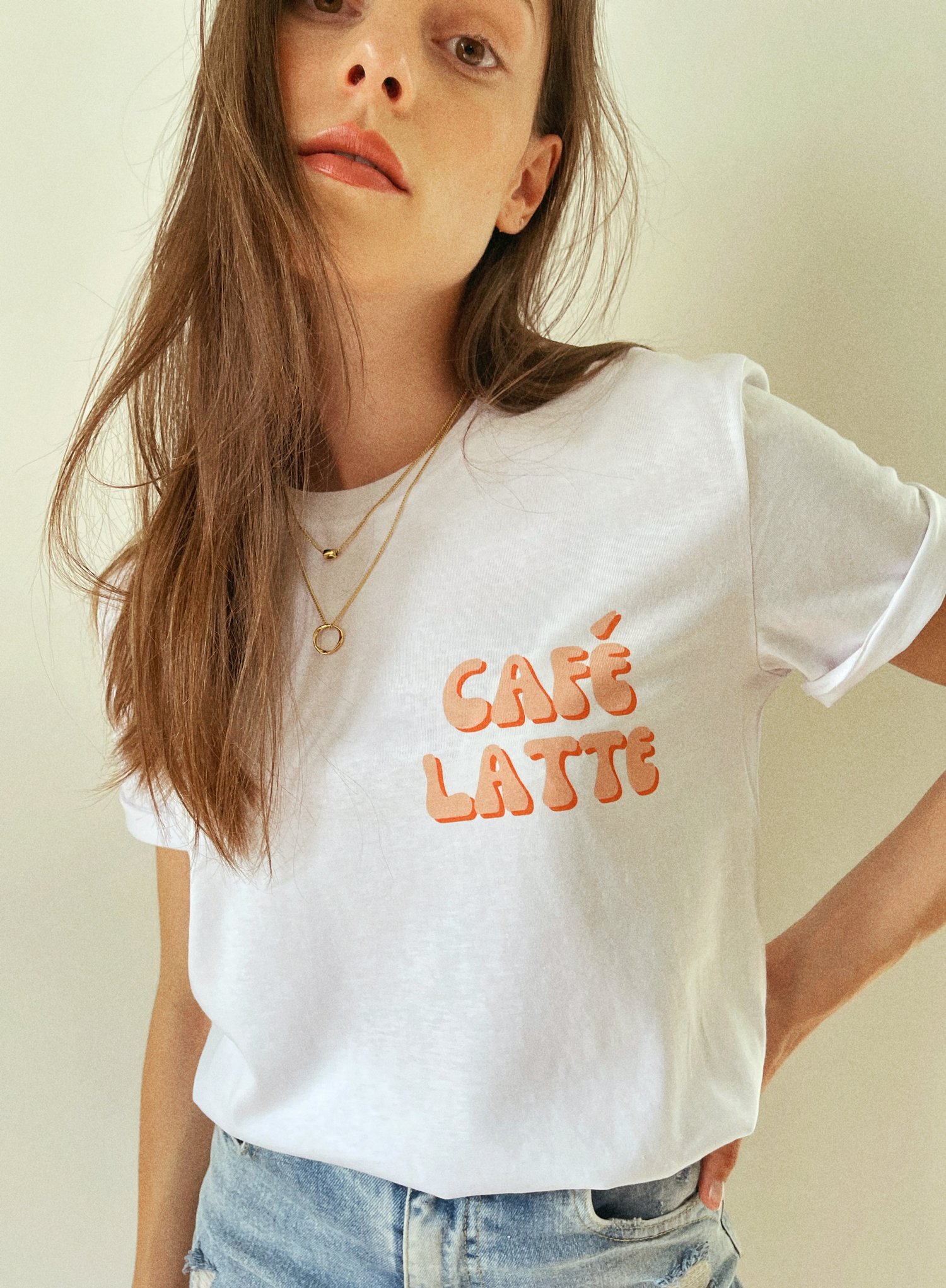 T-shirt - Café Latte — Amour Singulier